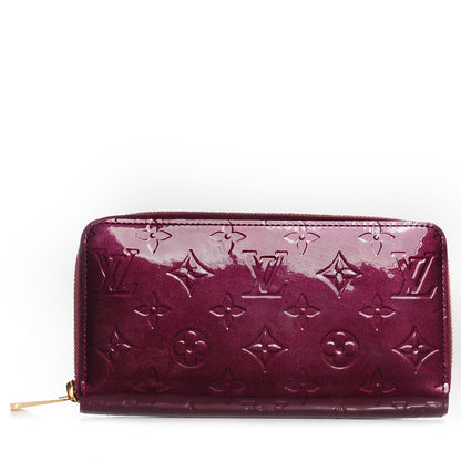 Louis Vuitton Vernis Zippy Wallet Rouge Fauviste 1 of 7