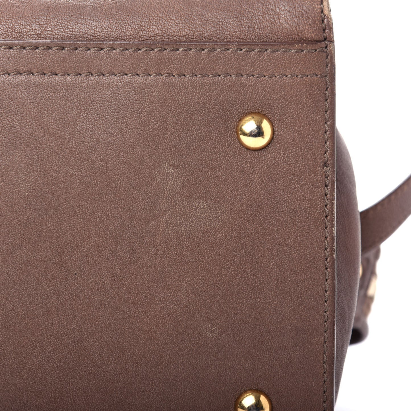 Sheepskin Medium Cabas ChYc Taupe