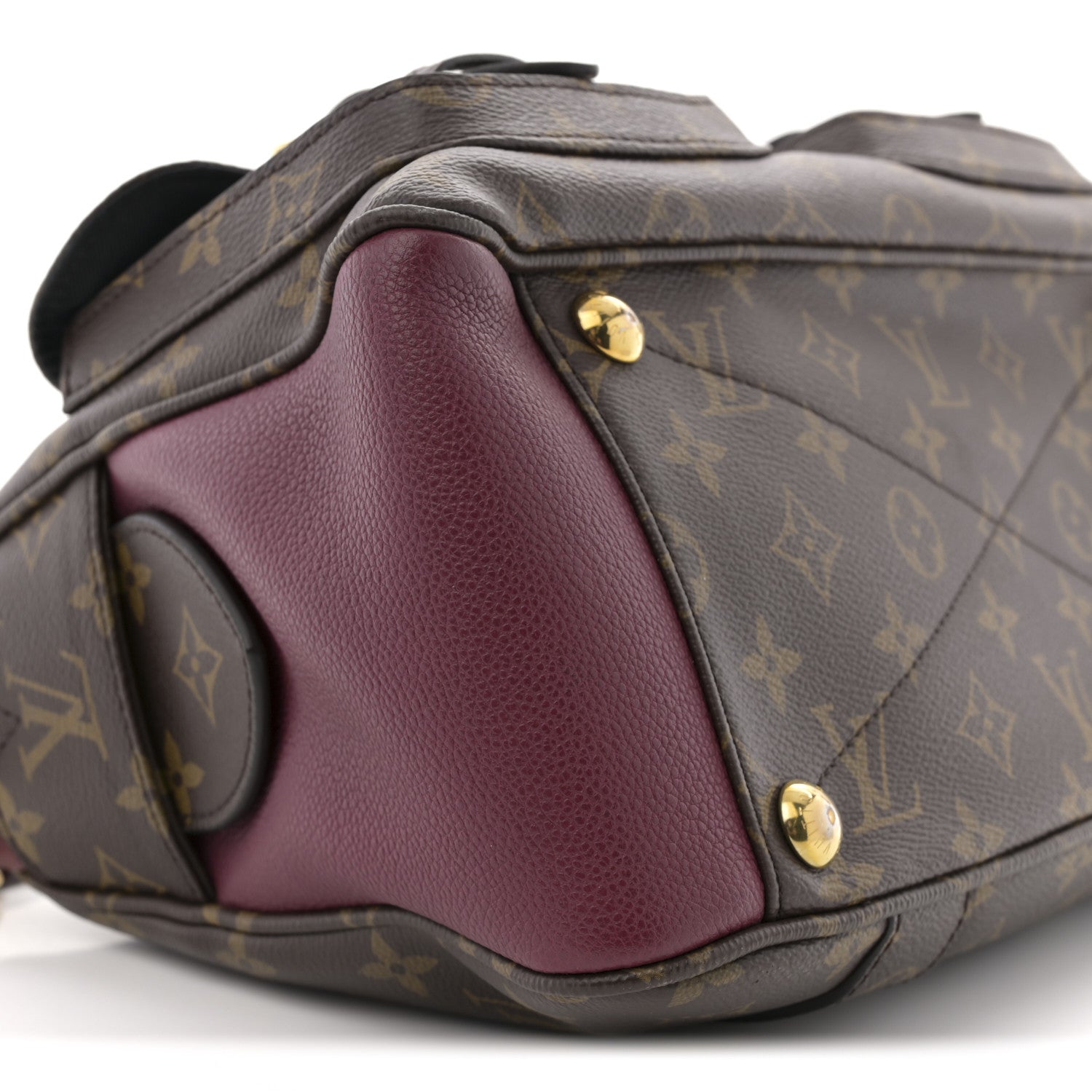 Louis Vuitton Monogram Manhattan NM Raisin 9 of 15