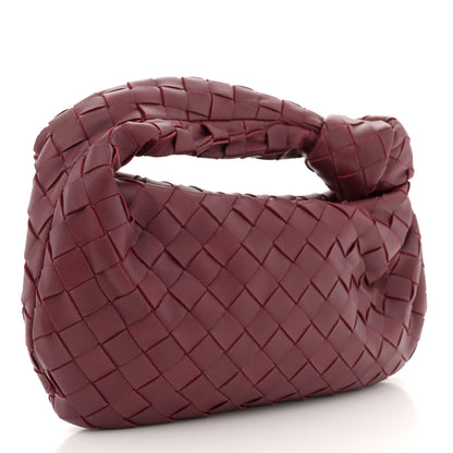 Bottega Veneta Nappa Intrecciato Mini Jodie Burgundy 3 of 10