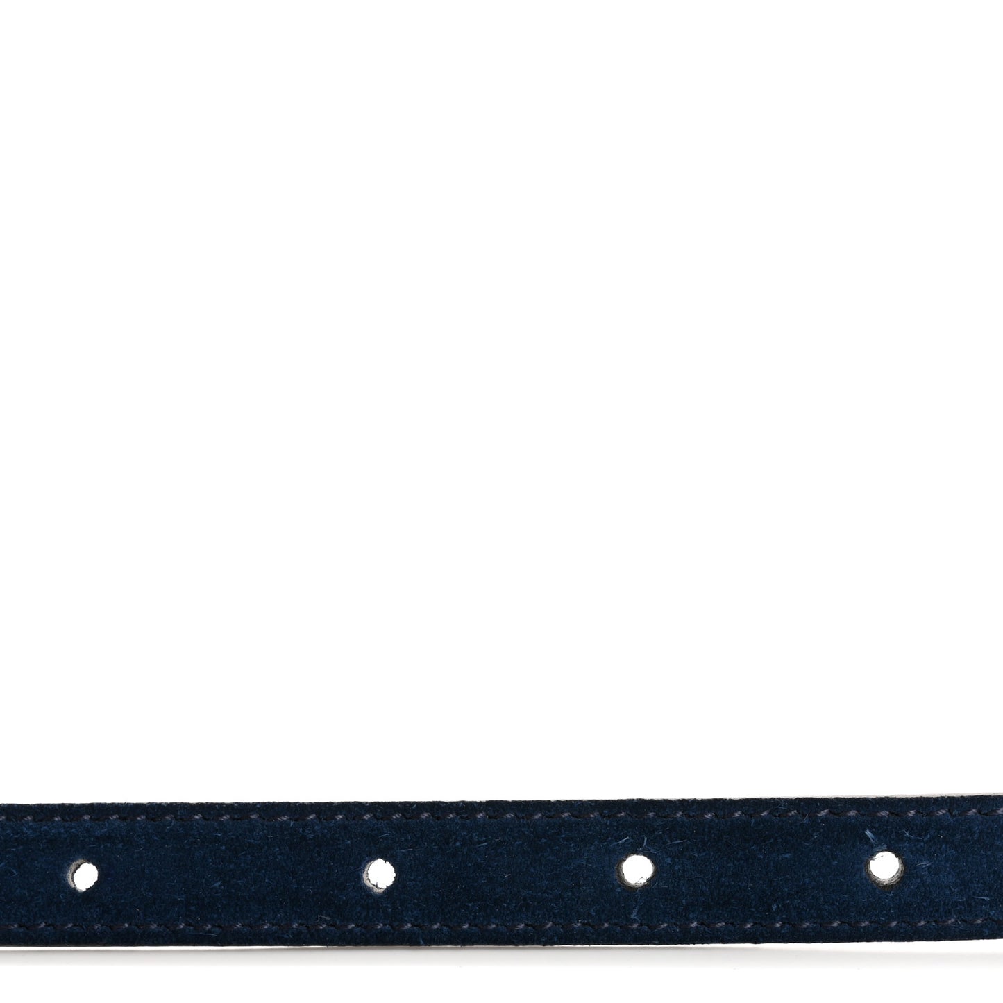 Suede Calfskin Torchon Double G 15mm Belt 90 36 Blue Agata