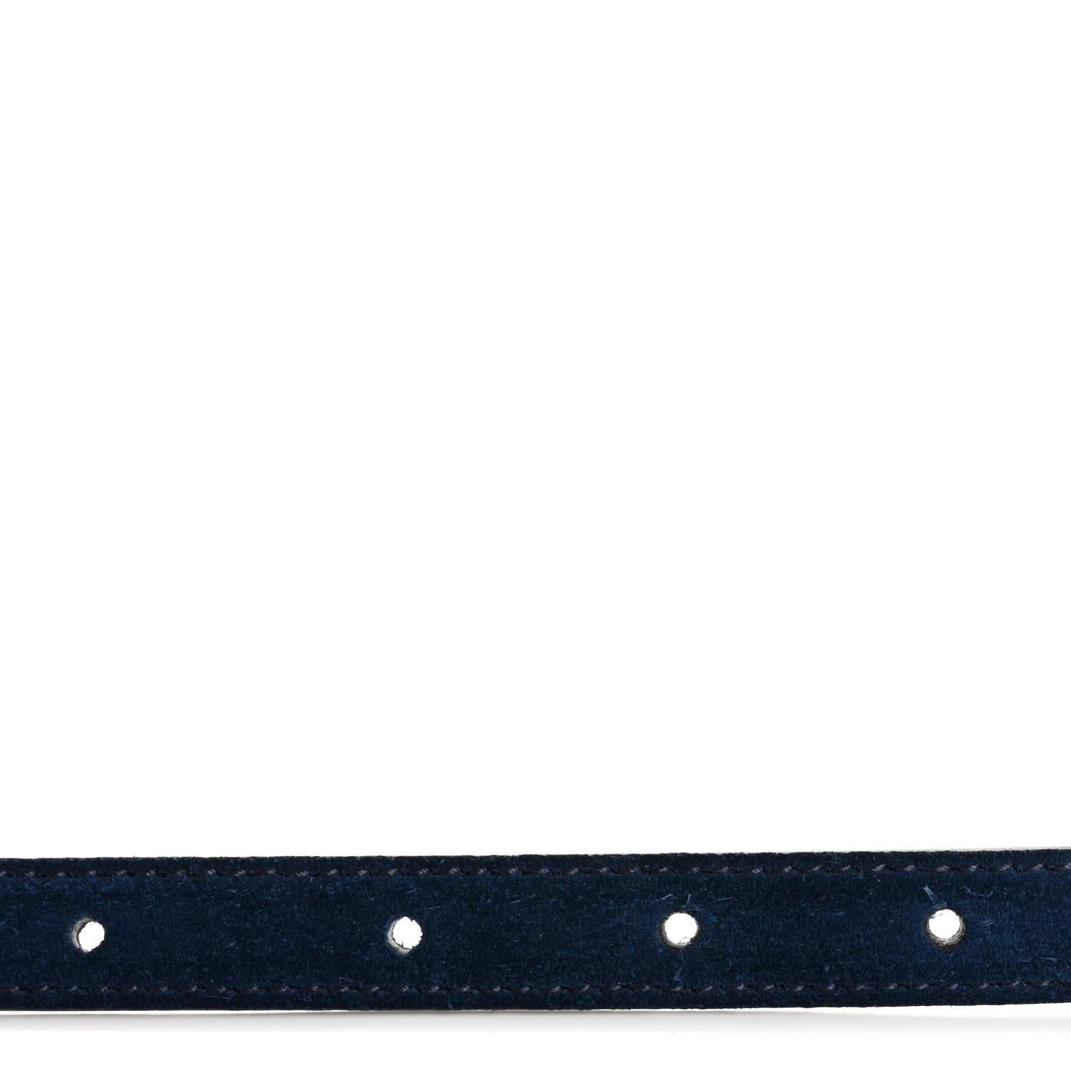 Gucci Suede Calfskin Torchon Double G 15mm Belt 90 36 Blue Agata 3 of 8