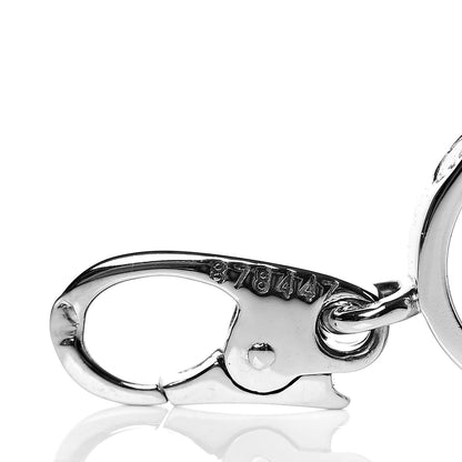 Cartier 18K White Gold Diamond LOVE Ring Charm 4 of 4