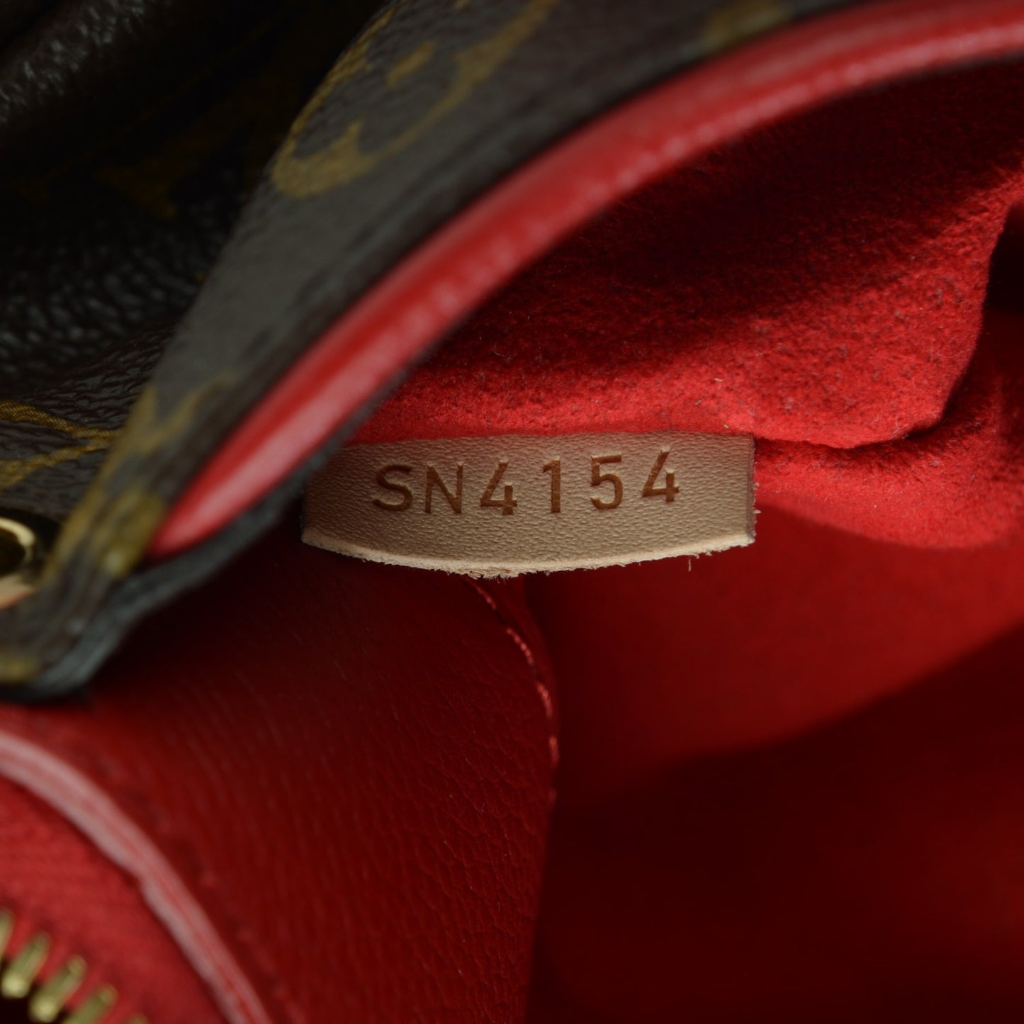 Monogram Pallas BB Cherry