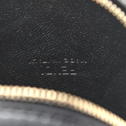 Fendi Calfskin FF 1974 Embossed Help Bag Maya Black 10 of 15