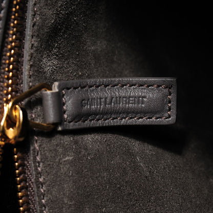 Saint Laurent Calfskin Small Sac De Jour Earth 7 of 8