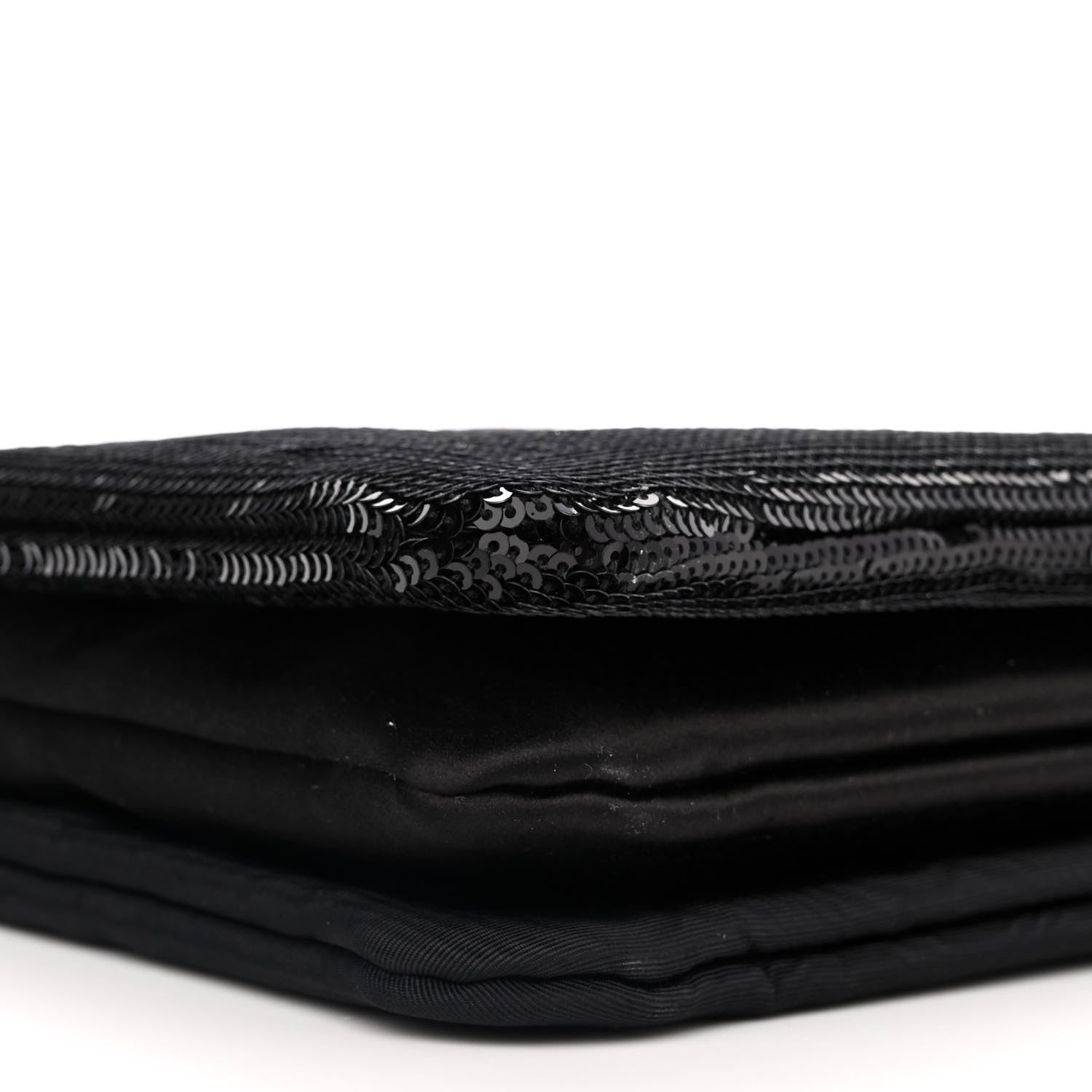 Celine Sequin Small Trio Crossbody Bag Black 11 of 12