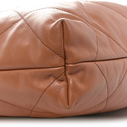 Chanel Shiny Calfskin Quilted Chanel 22 Brown 10 of 11