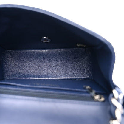 Chanel Lambskin Quilted Mini Square Flap Navy 5 of 12