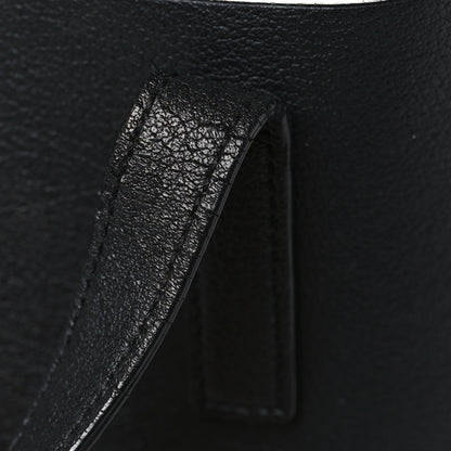 Saint Laurent Calfskin Large Shopping Tote Black 7 of 7
