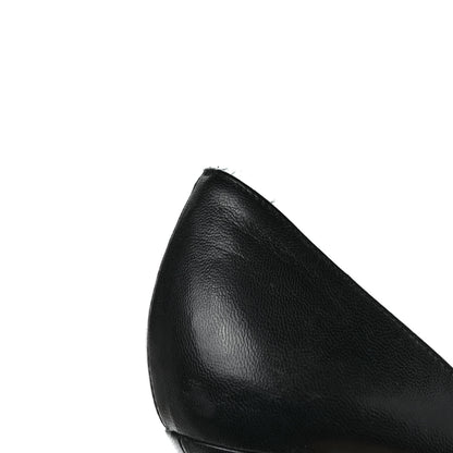 Christian Louboutin Kid Particule 100 Pumps 36 Black 8 of 9