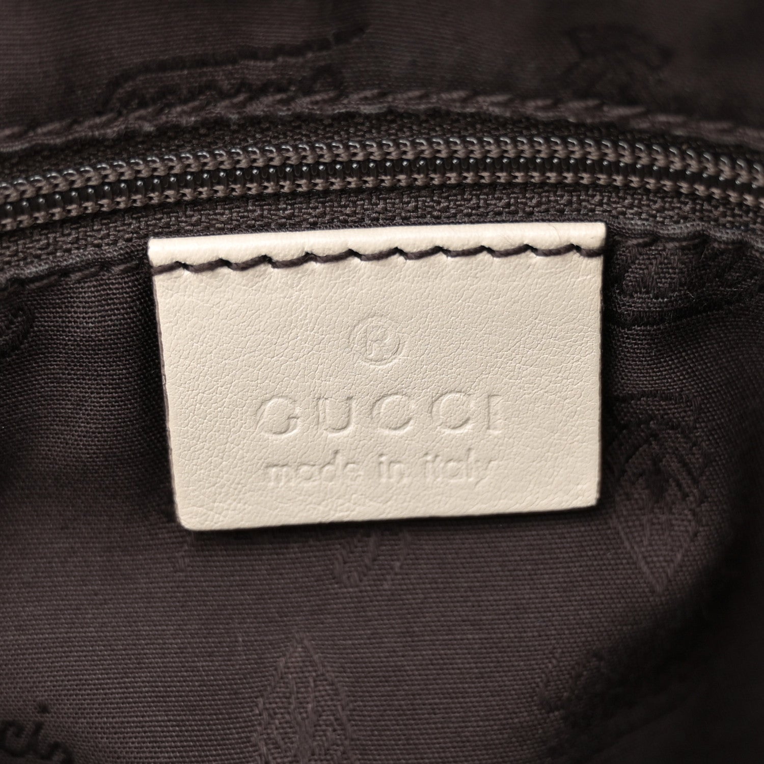 Gucci Guccissima Medium Sukey Tote Mystic White 6 of 12