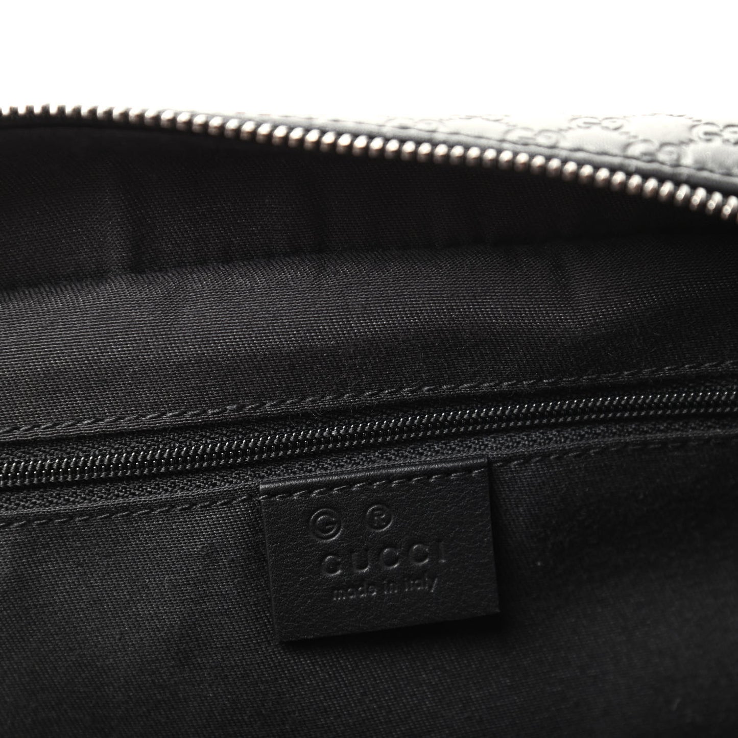 Microguccissima Toiletry Case Black