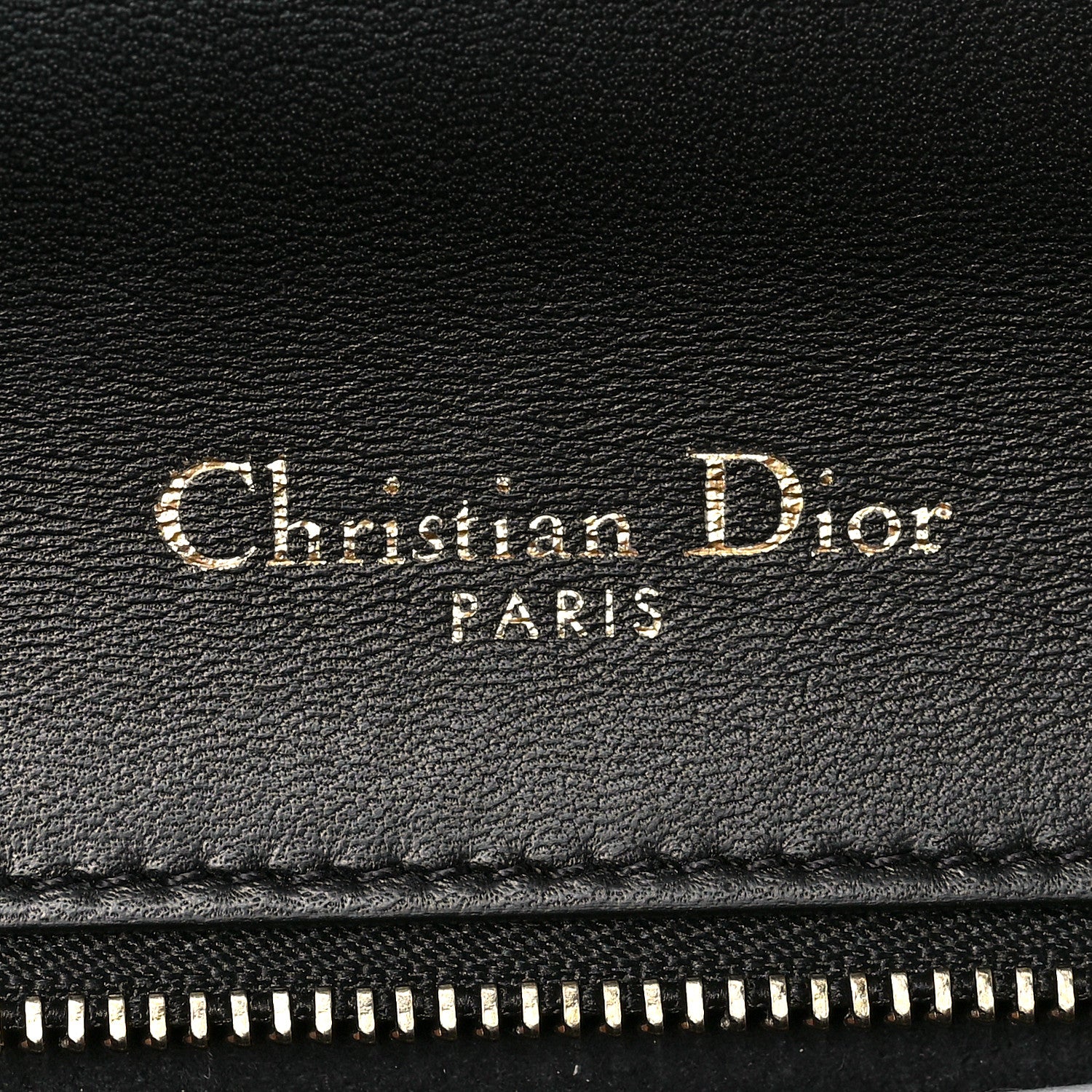 Christian Dior Lambskin Studded Medium Diorama Flap Bag Black 6 of 8
