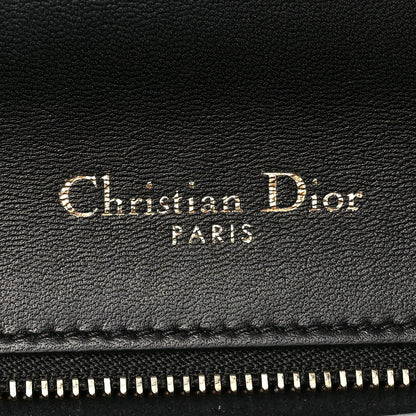 Christian Dior Lambskin Studded Medium Diorama Flap Bag Black 6 of 8