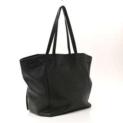 Celine Soft Grained Calfskin Medium Cabas Phantom Black 2 of 11