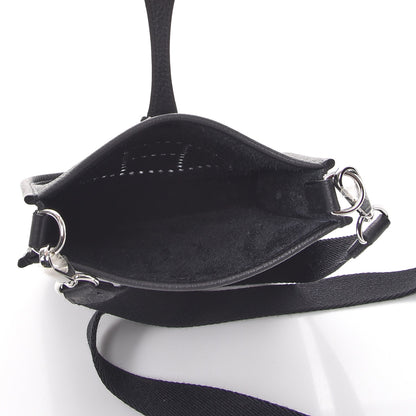 Hermes Taurillon Clemence Evelyne TPM Black 5 of 8