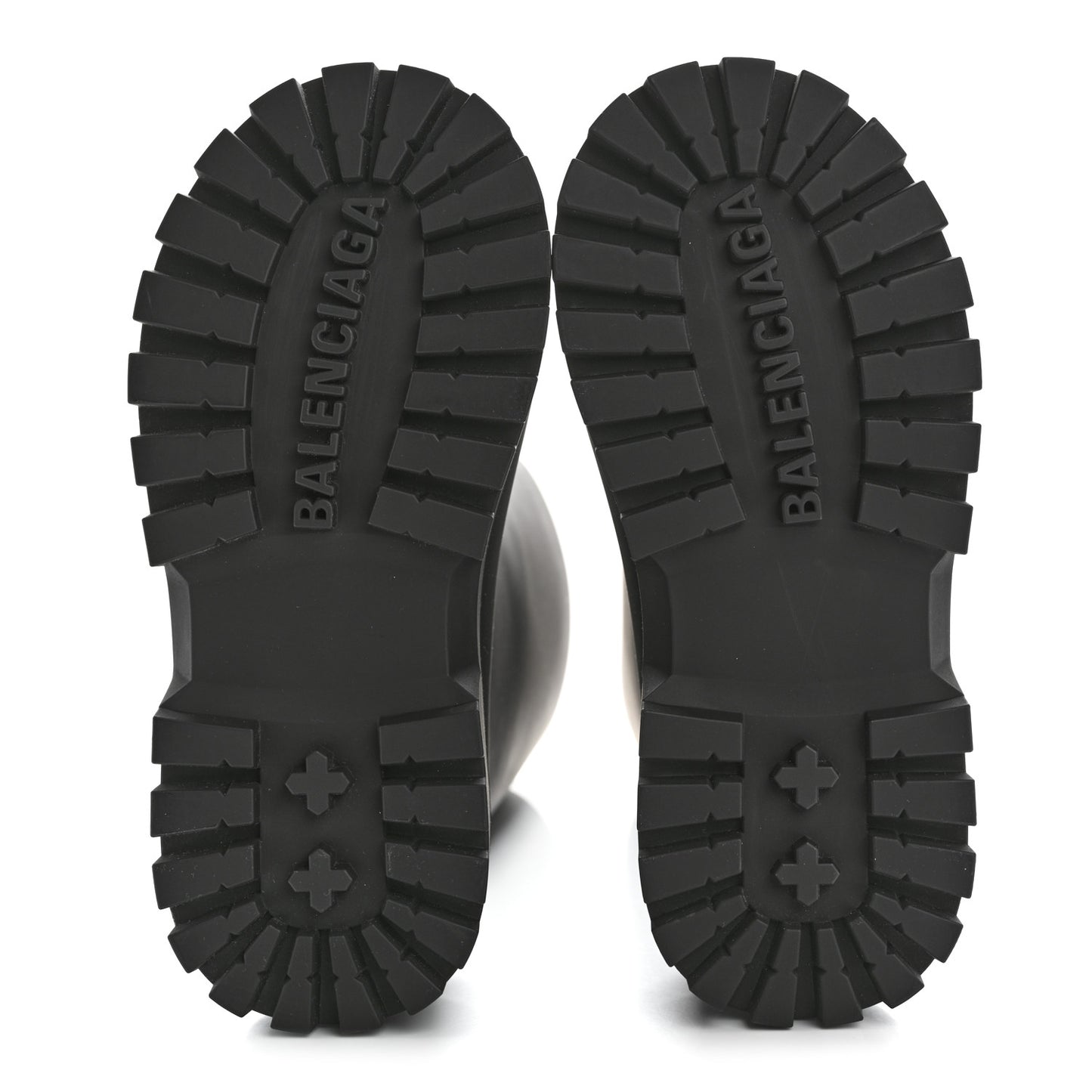 Rubber Bulldozer Rain Boots 38 Black