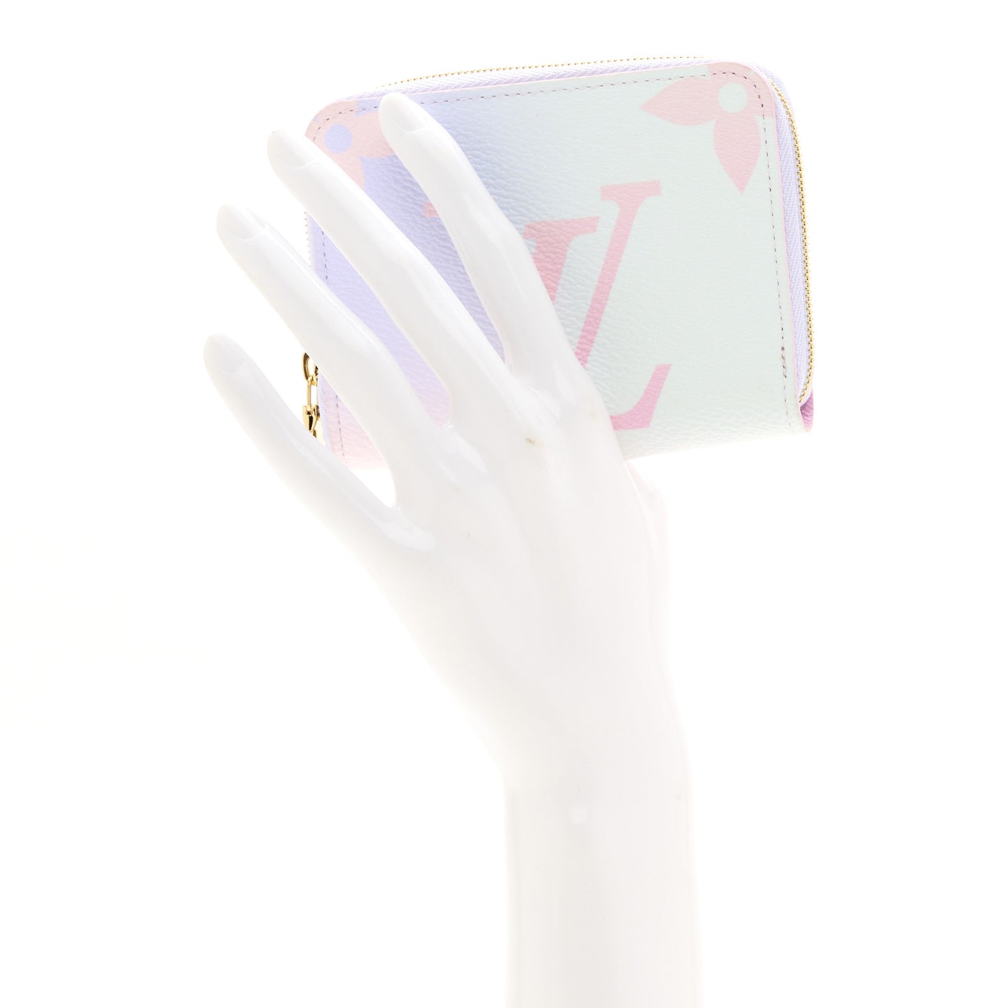 Monogram Giant Spring In The City Zippy Coin Purse Sunrise Pastel