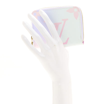 Louis Vuitton Monogram Giant Spring In The City Zippy Coin Purse Sunrise Pastel 2 of 7