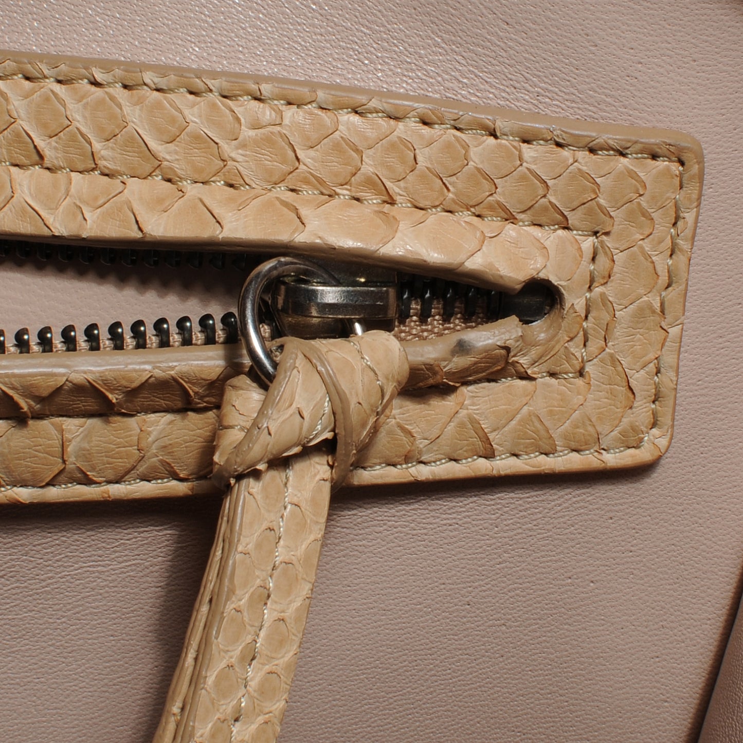 Python Small Phantom Luggage Dusty Pink