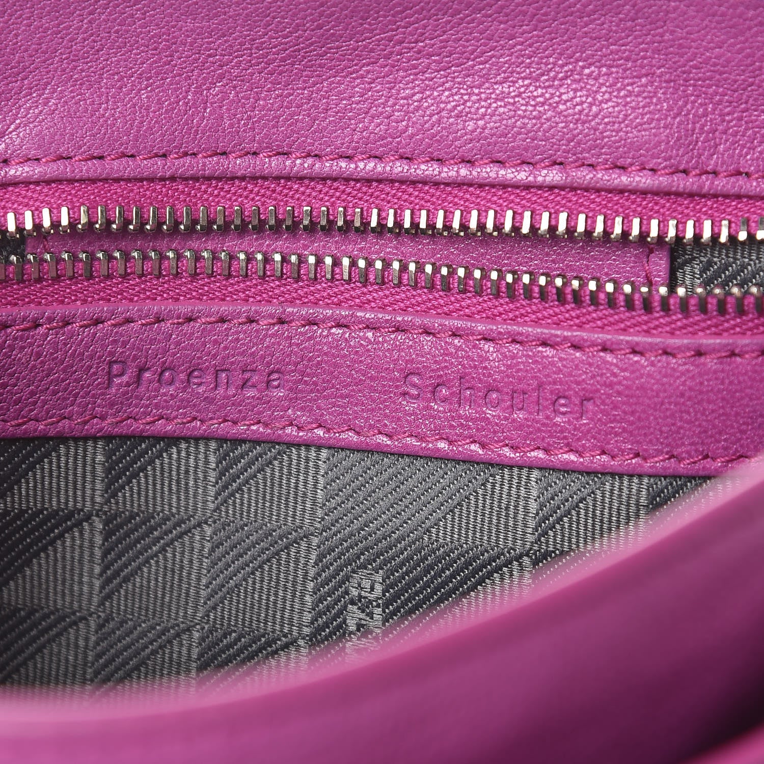 Proenza Schouler Lambskin PS1 Mini Pouch Messenger Bag Orchid 6 of 10