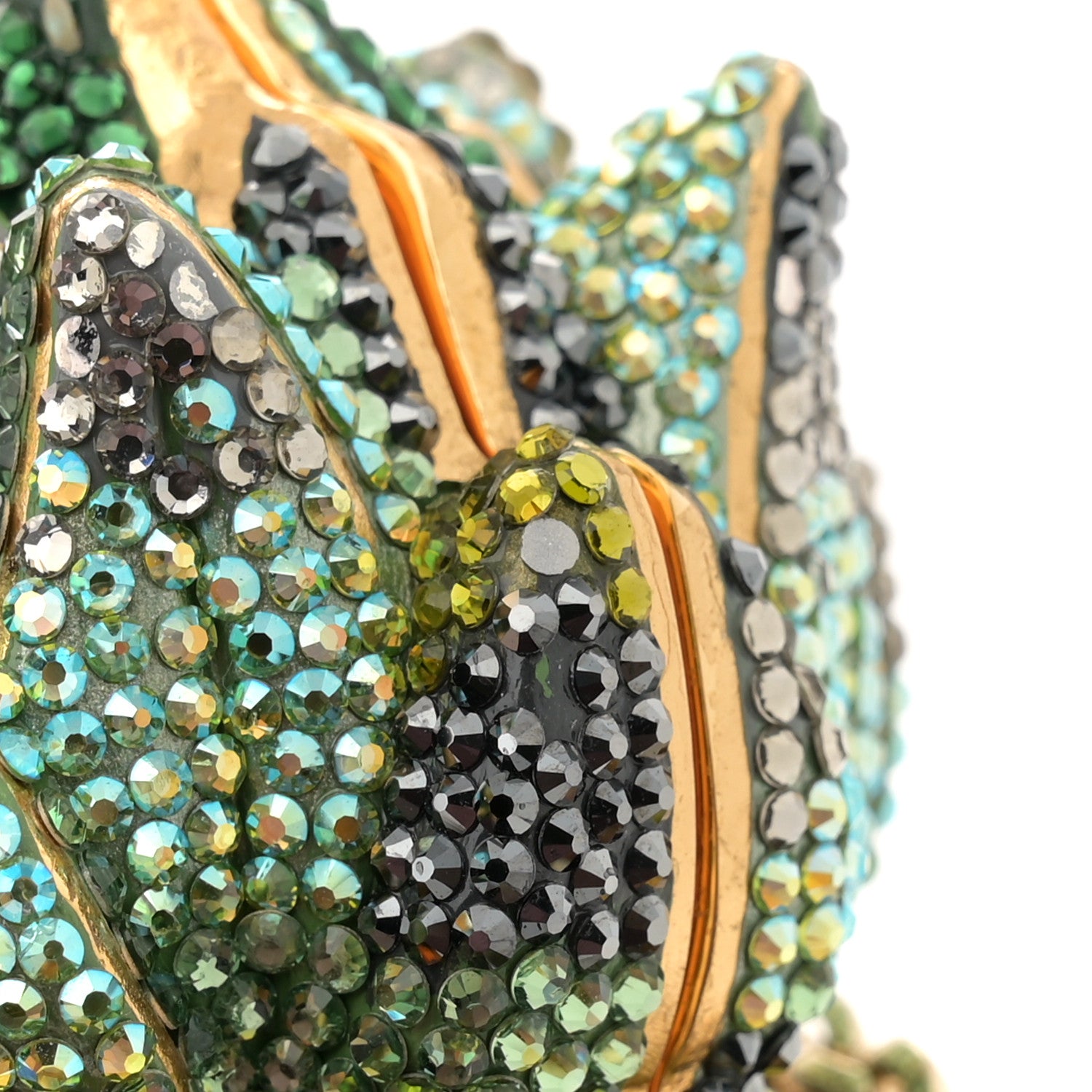 Judith Leiber Crystal Pineapple Minaudiere Clutch Multicolor 11 of 13