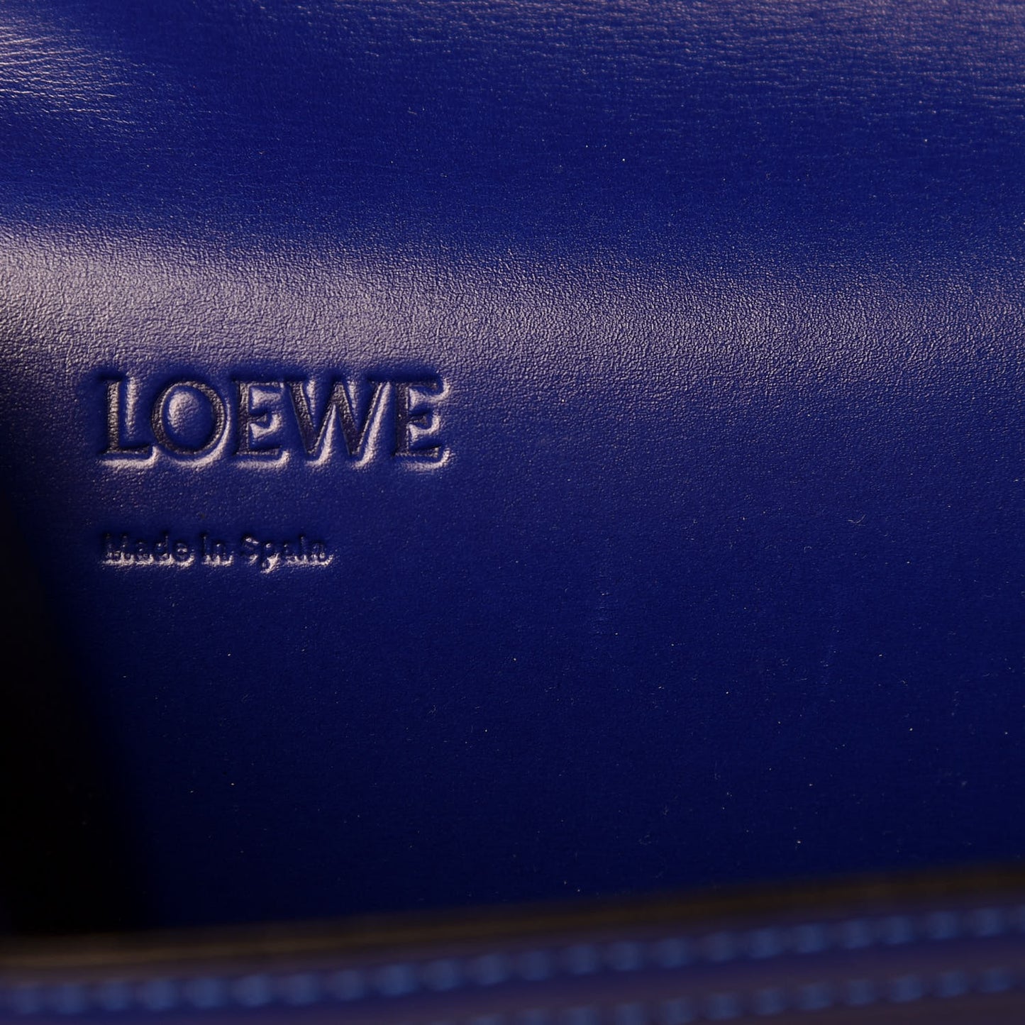 Calfskin Small Barcelona Shoulder Bag Royal Blue