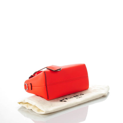 Fendi Vitello Dolce Mini By The Way Boston Bag Papavero 4 of 8