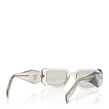Prada Acetate Symbole Sunglasses SPR 17W Transparent Gold 4 of 7