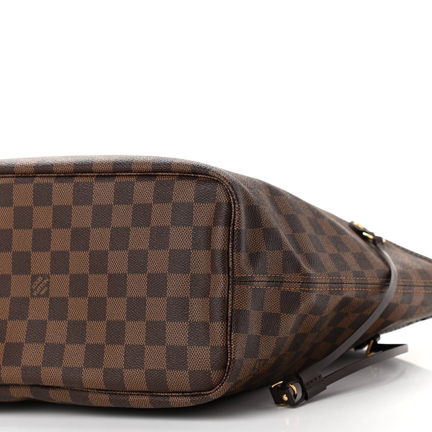 Louis Vuitton Damier Ebene Neo Neverfull MM Rose Ballerine 10 of 10