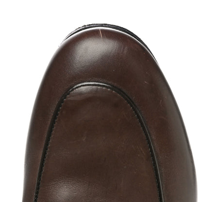 Gucci Calfskin Fur Womens Princetown Slippers 36.5 Brown 24 of 27
