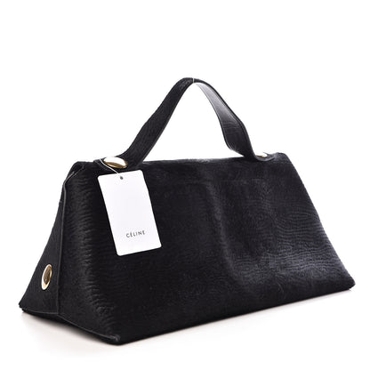 Celine Pony Hair Orb Bag Black 3 of 13