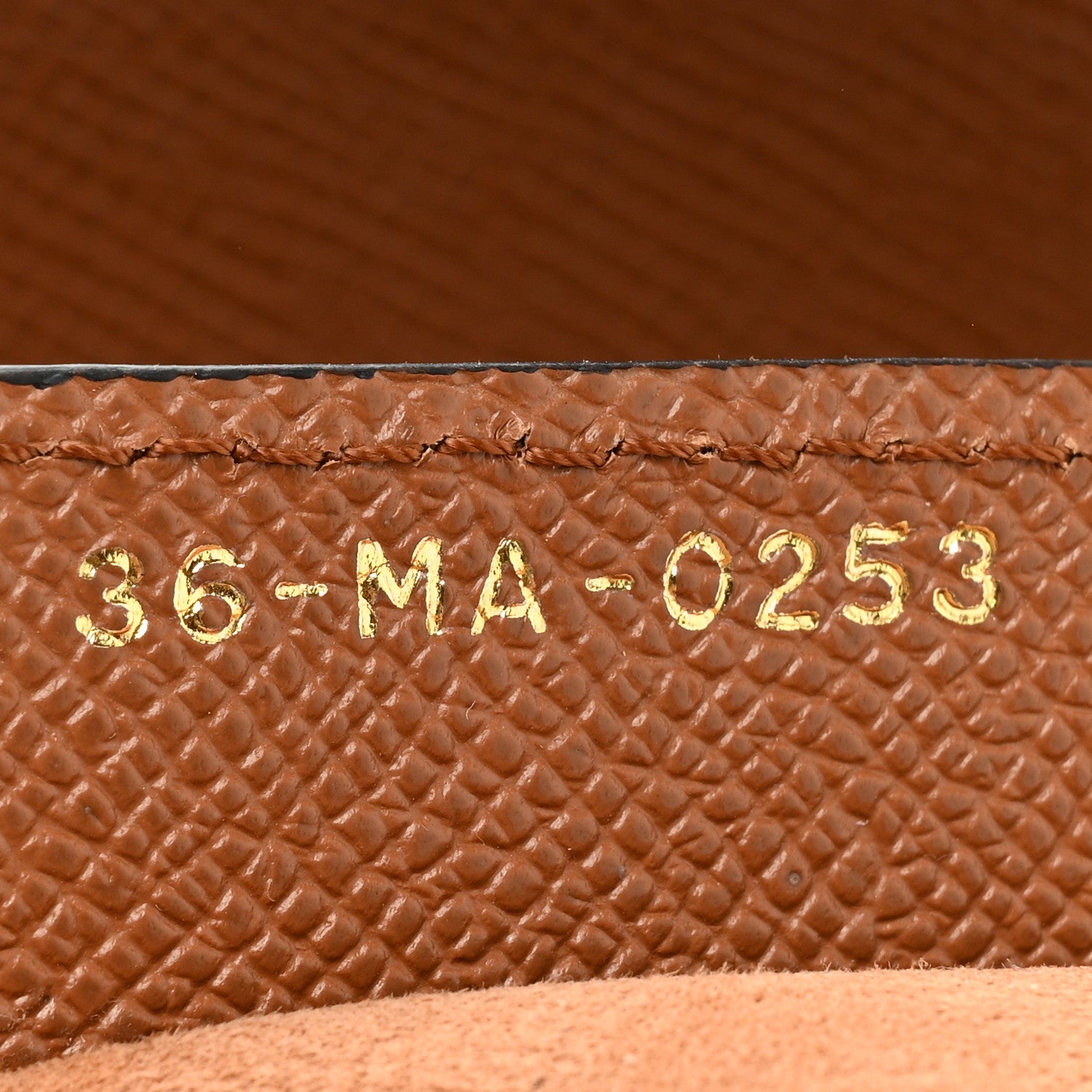 Christian Dior Grained Calfskin Saddle Bag With Strap Camello 7 of 12