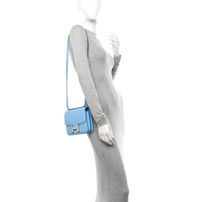 Hermes Epsom Constance 18 Celeste 2 of 11