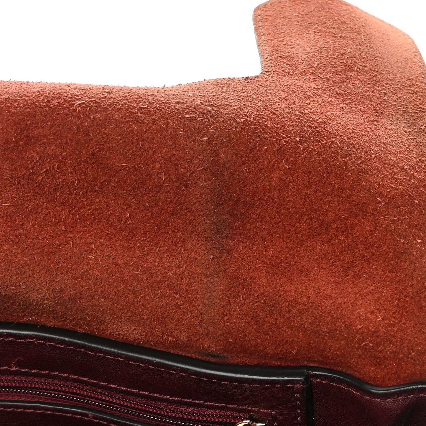 Soft Grain Calfskin Small Bayswater Oxblood