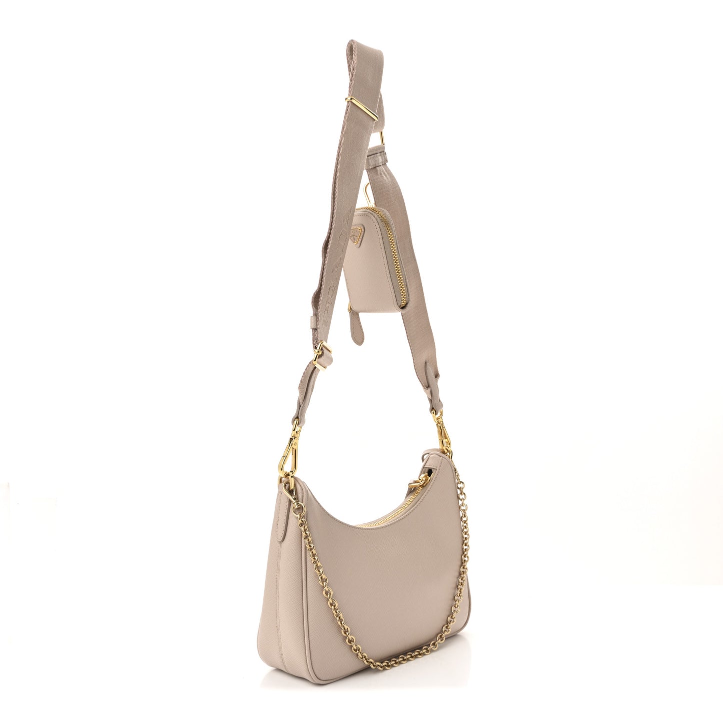 Saffiano Re-Edition 2005 Shoulder Bag Ninfea