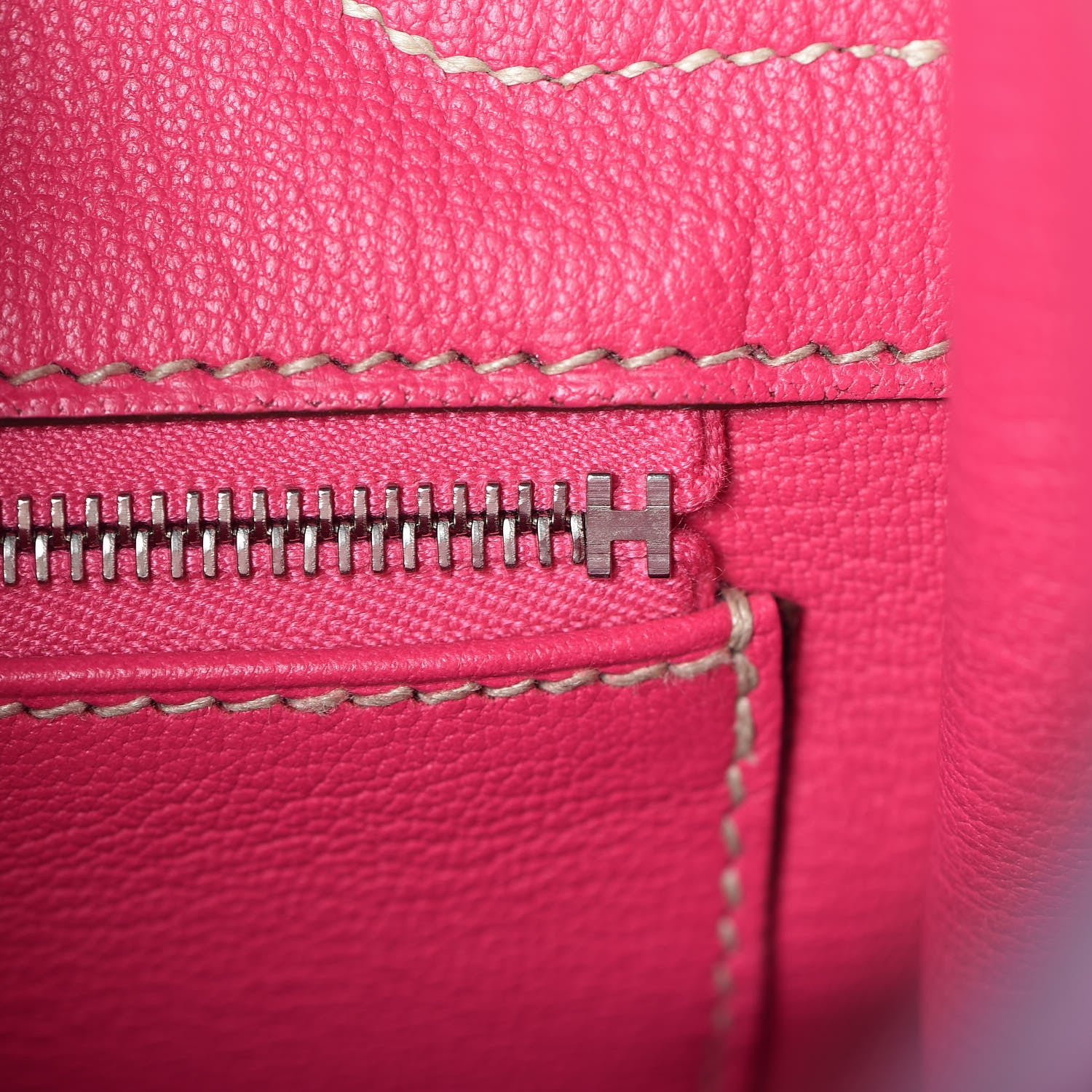 Hermes Epsom Candy Birkin 30 Tosca Rose Tyrien 19 of 33