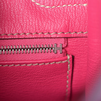 Hermes Epsom Candy Birkin 30 Tosca Rose Tyrien 19 of 33