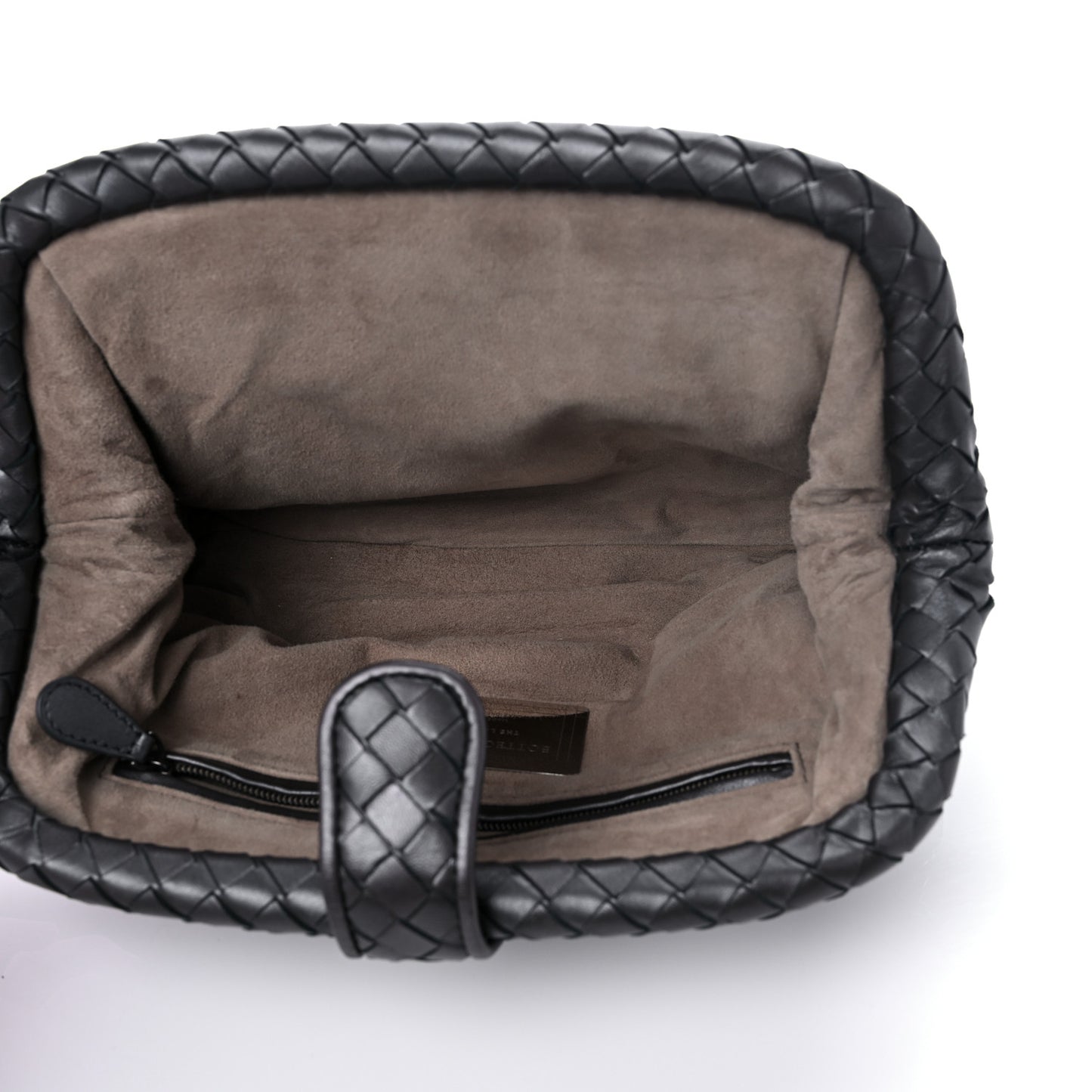 Nappa Intrecciato The Lauren 1980 Clutch Ebano