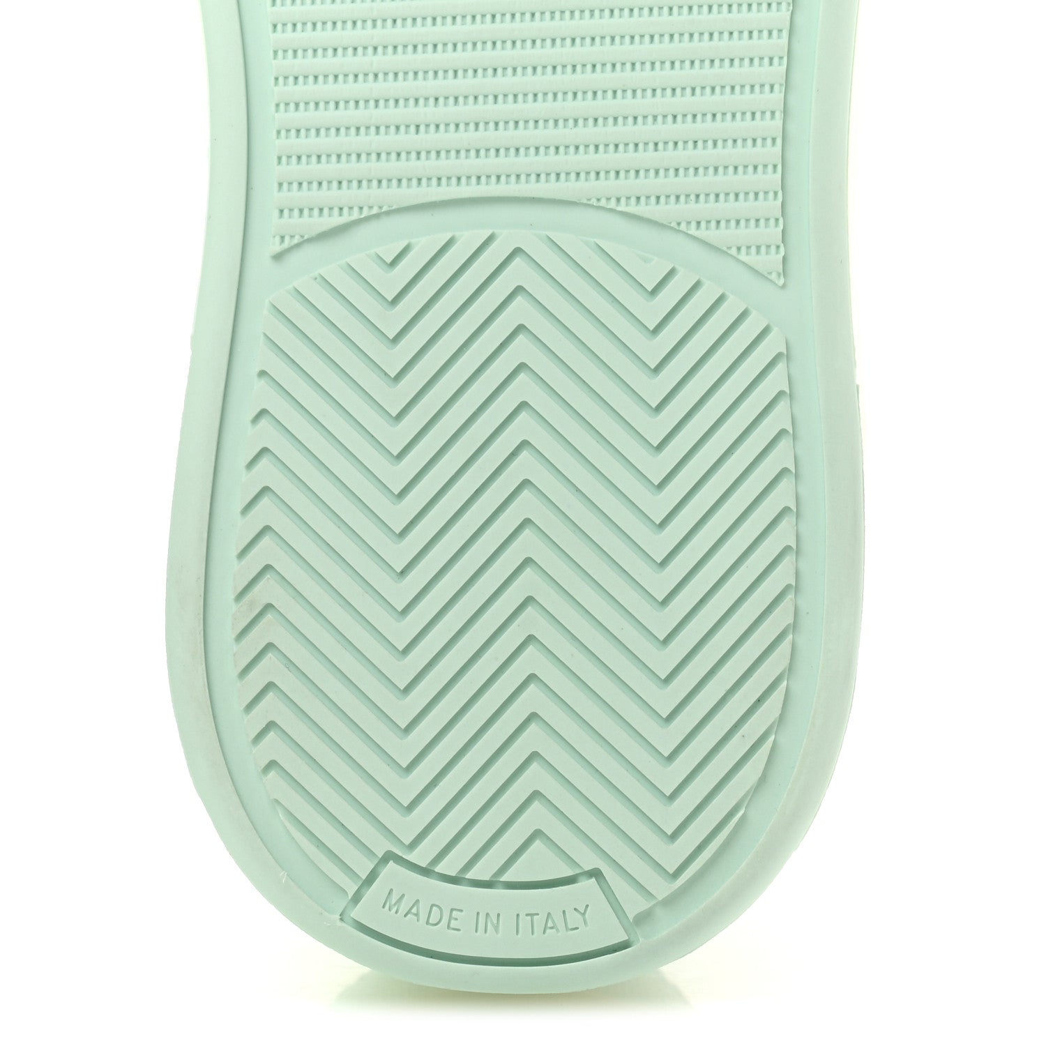 Chanel Cotton Sneakers 38.5 Light Turquoise White 8 of 10