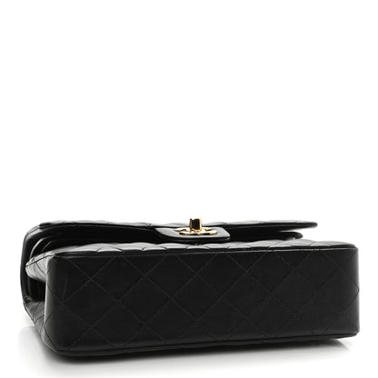 Chanel Lambskin Quilted Small Double Flap Black 4 of 11