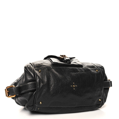 Chloe Calfskin Paddington Front Pocket Tote Black 3 of 13