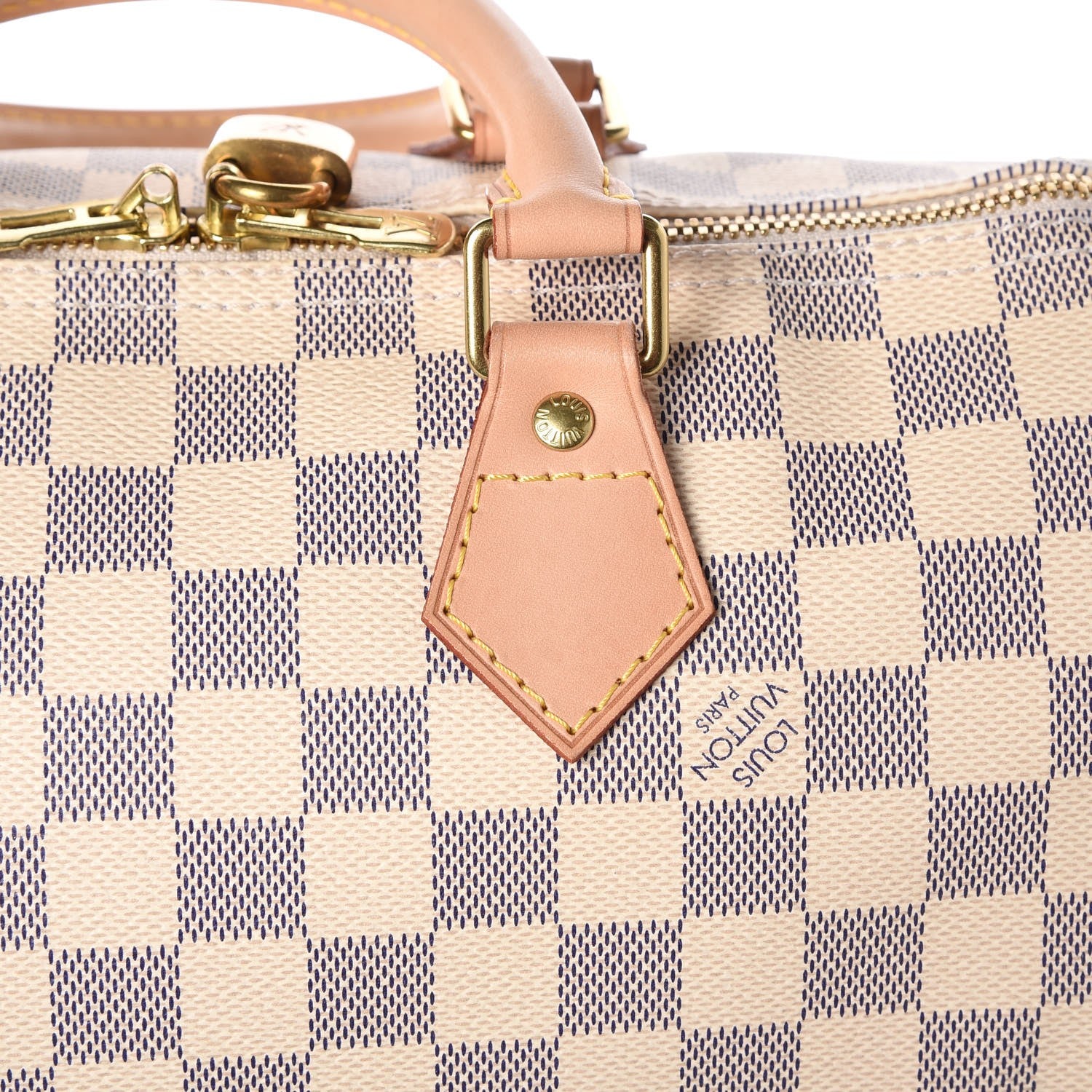 Louis Vuitton Damier Azur Speedy Bandouliere 30 10 of 15