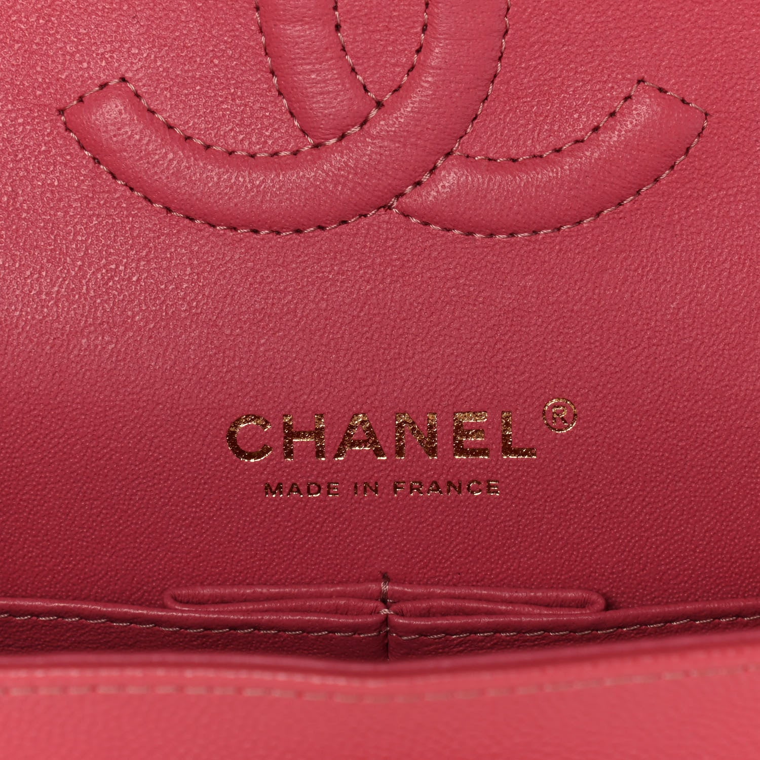 Chanel Caviar Quilted Medium Double Flap Pink 6 of 14