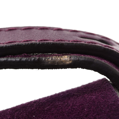 Chloe Suede Calfskin Mini Faye Shoulder Bag Intense Violine 11 of 14