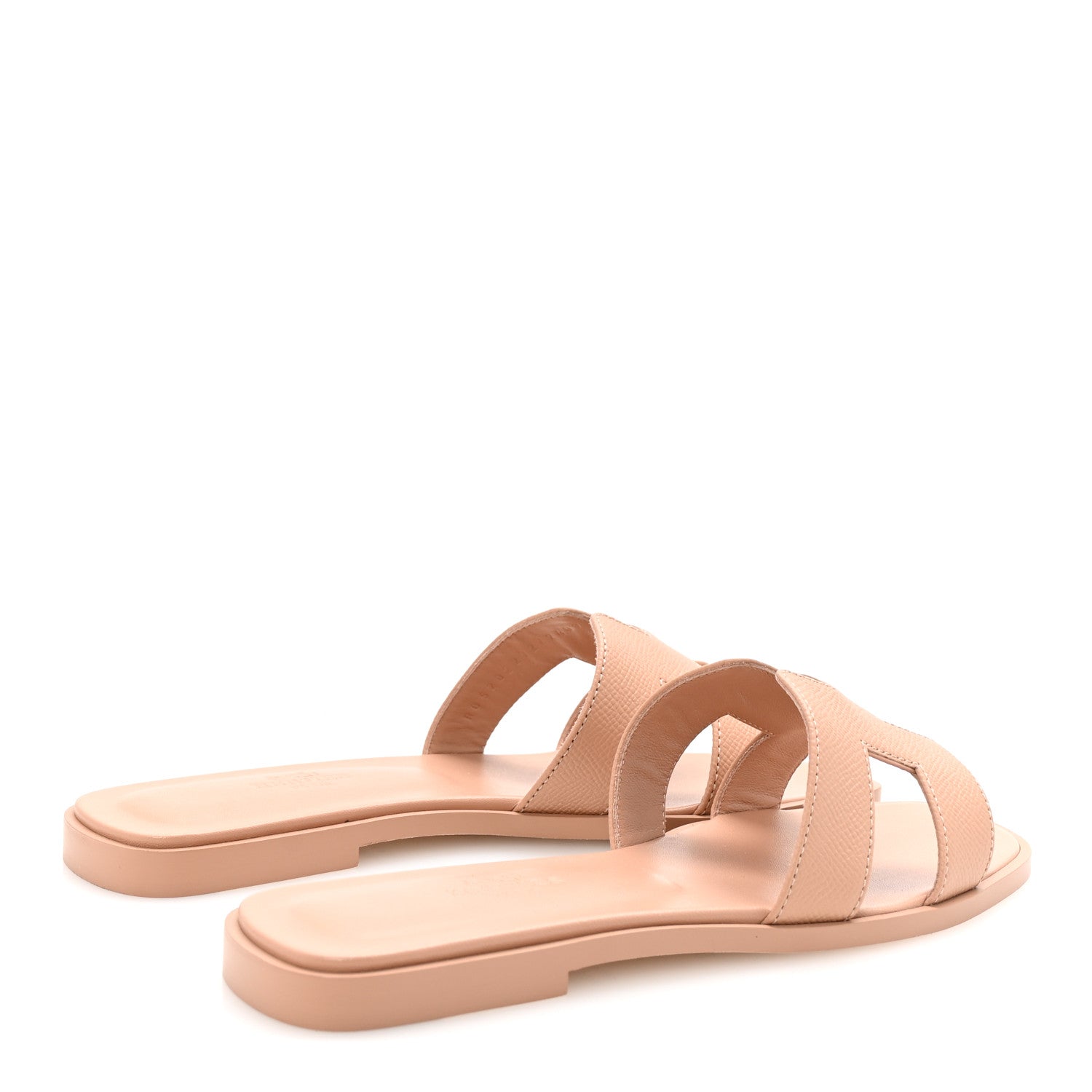 Hermes Epsom Oran Sandals 36.5 Beige Perlino 5 of 10
