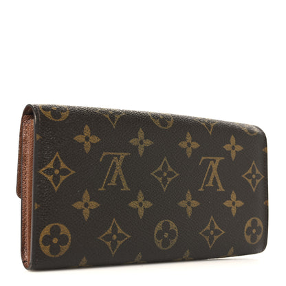 Louis Vuitton Monogram Sarah Wallet 3 of 10