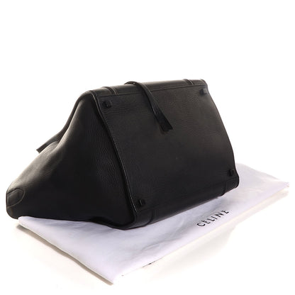 Celine Supple Calfskin Medium Phantom Luggage Black 4 of 8