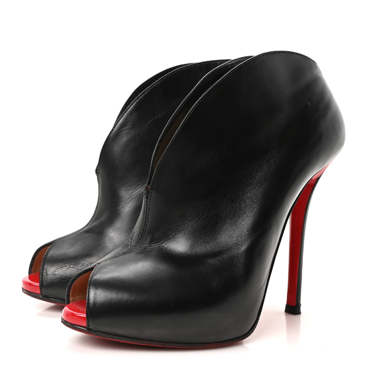 Patent Calfskin Chester Fille 120 Ankle Bootie 39 Black